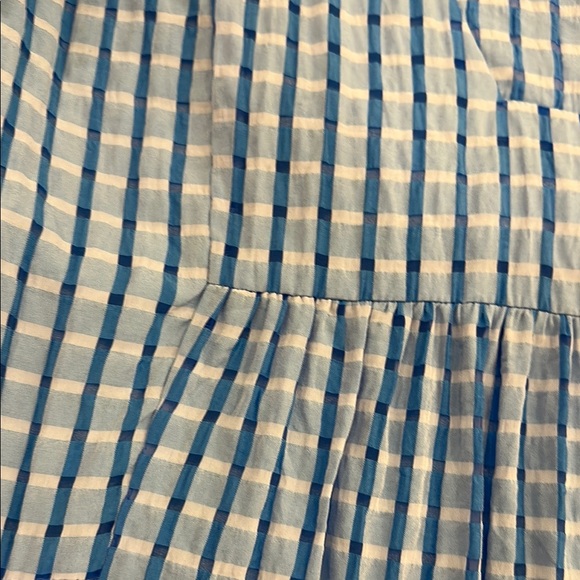 THML Blue and White Plaid Dress - Picture 5 of 6